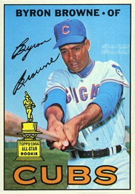 1967 Topps Byron Browne #439 Baseball Card