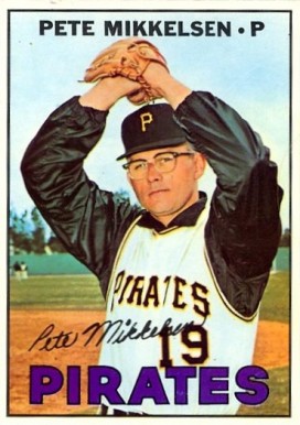 1967 Topps Pete Mikkelsen #425 Baseball Card