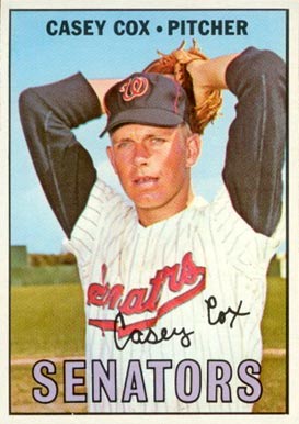 1967 Topps Casey Cox #414 Baseball Card
