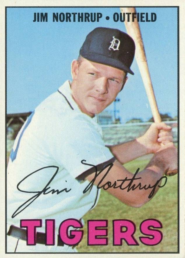 1967 Topps Jim Northrup #408 Baseball Card