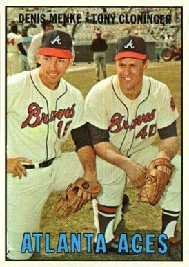 1967 Topps Atlanta Aces #396 Baseball Card