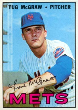 1967 Topps Tug McGraw #348 Baseball Card