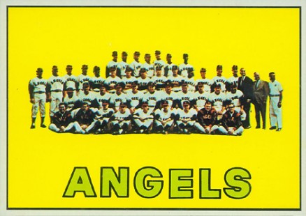 1967 Topps California Angels #327 Baseball Card