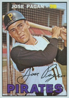 1967 Topps Jose Pagan #322 Baseball Card
