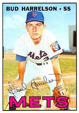 1967 Topps Bud Harrelson #306 Baseball Card