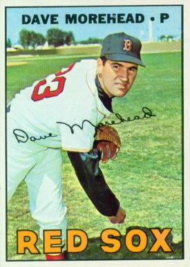 1967 Topps Dave Morehead #297 Baseball Card