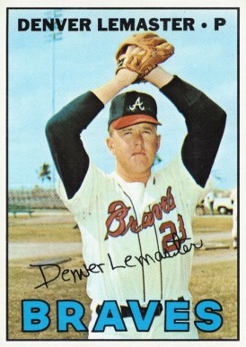 1967 Topps Denver Lemaster #288 Baseball Card