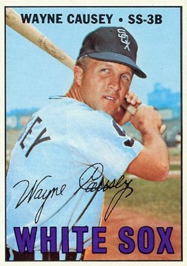 1967 Topps Wayne Causey #286 Baseball Card
