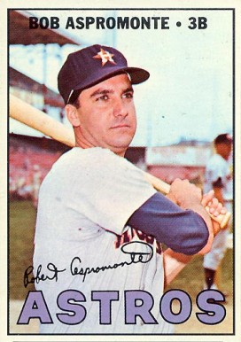 1967 Topps Bob Aspromonte #274 Baseball Card