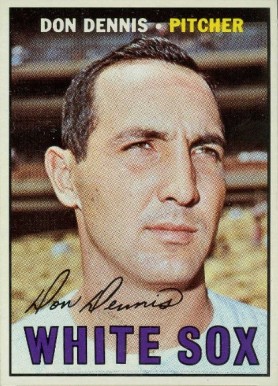 1967 Topps Don Dennis #259 Baseball Card