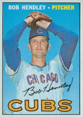 1967 Topps Bob Hendley #256 Baseball Card
