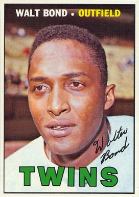 1967 Topps Walt Bond #224 Baseball Card