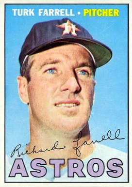 1967 Topps Turk Farrell #190 Baseball Card
