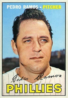 1967 Topps Pedro Ramos #187 Baseball Card