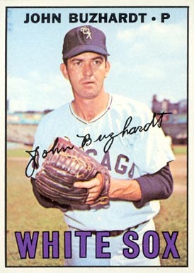 1967 Topps John Buzhardt #178 Baseball Card