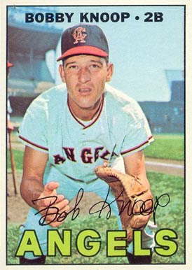 1967 Topps Bobby Knoop #175 Baseball Card