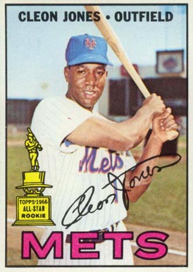 1967 Topps Cleon Jones #165 Baseball Card