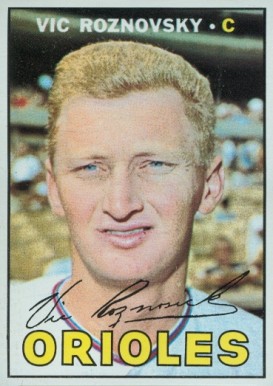 1967 Topps Vic Roznovsky #163 Baseball Card