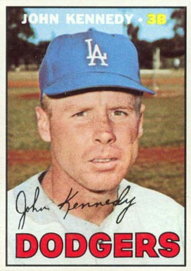 1967 Topps John Kennedy #111 Baseball Card