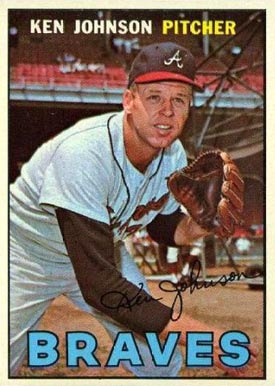 1967 Topps Ken Johnson #101 Baseball Card