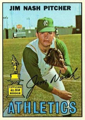 1967 Topps Jim Nash #90 Baseball Card