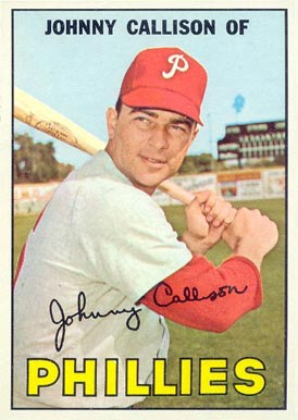 1967 Topps Johnny Callison #85 Baseball Card