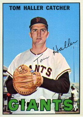 1967 Topps Tom Haller #65 Baseball Card