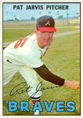 1967 Topps Pat Jarvis #57 Baseball Card
