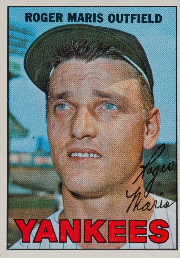1967 Topps Roger Maris #45y Baseball Card