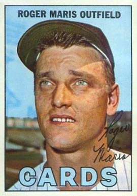 1967 Topps Roger Maris #45c Baseball Card