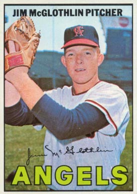 1967 Topps Jim McGlothlin #19 Baseball Card