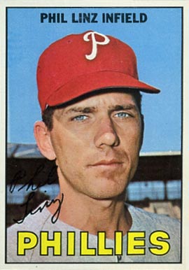 1967 Topps Phil Linz #14 Baseball Card