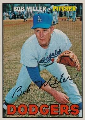 1967 Topps Bob Miller #461 Baseball Card