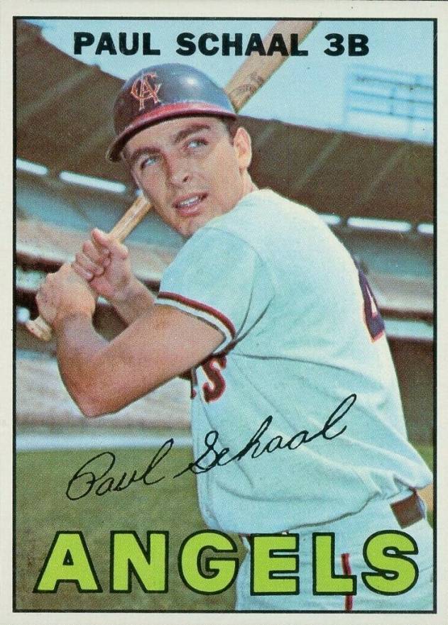1967 Topps Paul Schaal #58 Baseball Card