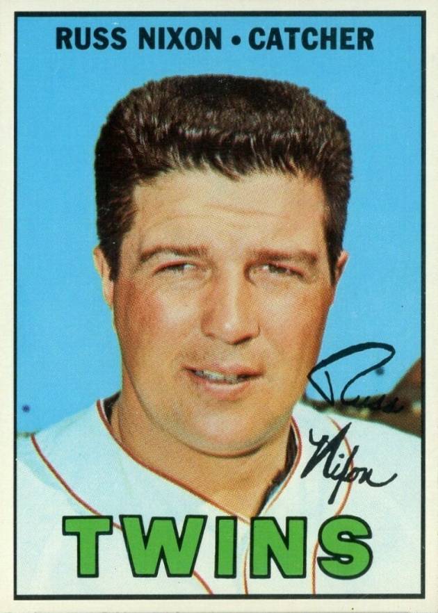 1967 Topps Russ Nixon #446 Baseball Card