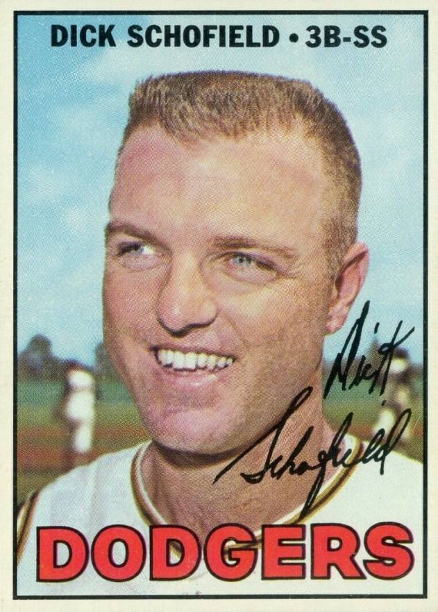 1967 Topps Dick Schofield #381 Baseball Card