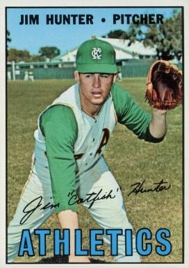 1967 Topps Jim Hunter #369 Baseball Card
