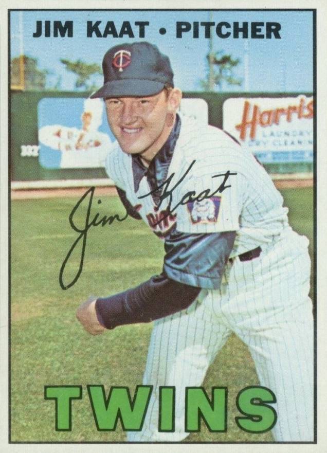 1967 Topps Jim Kaat #300 Baseball Card