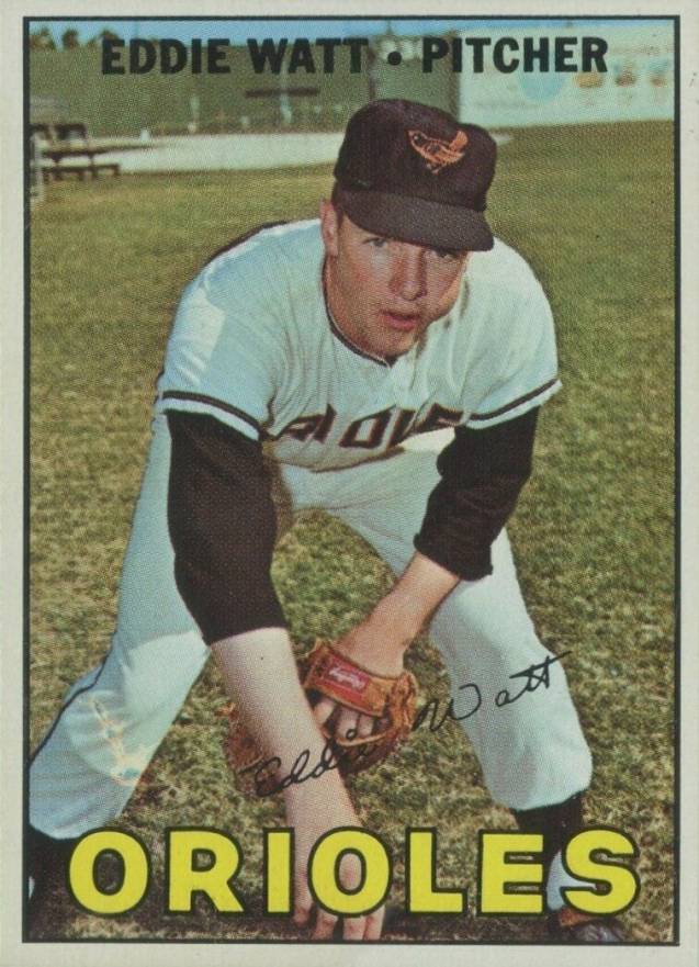 1967 Topps Eddie Watt #271 Baseball Card