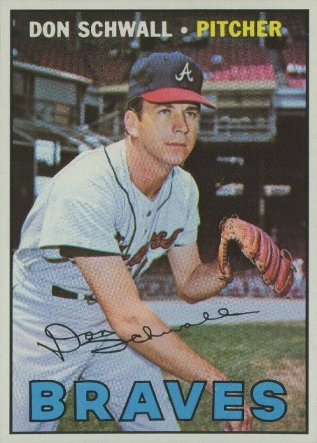 1967 Topps Don Schwall #267 Baseball Card