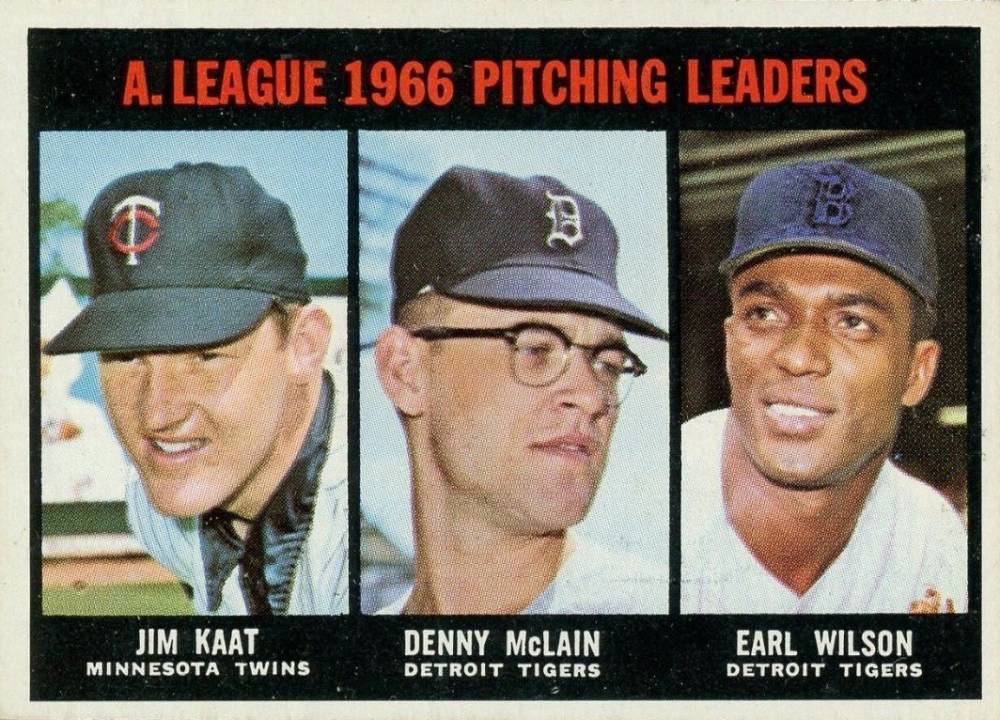 1967 Topps A.L. Pitching Leaders #235 Baseball Card