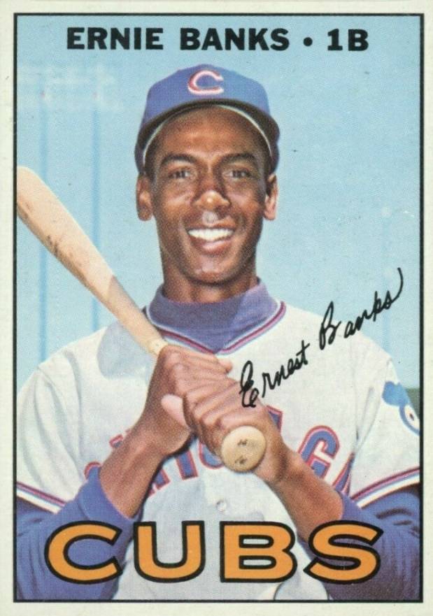 1967 Topps Ernie Banks #215 Baseball Card