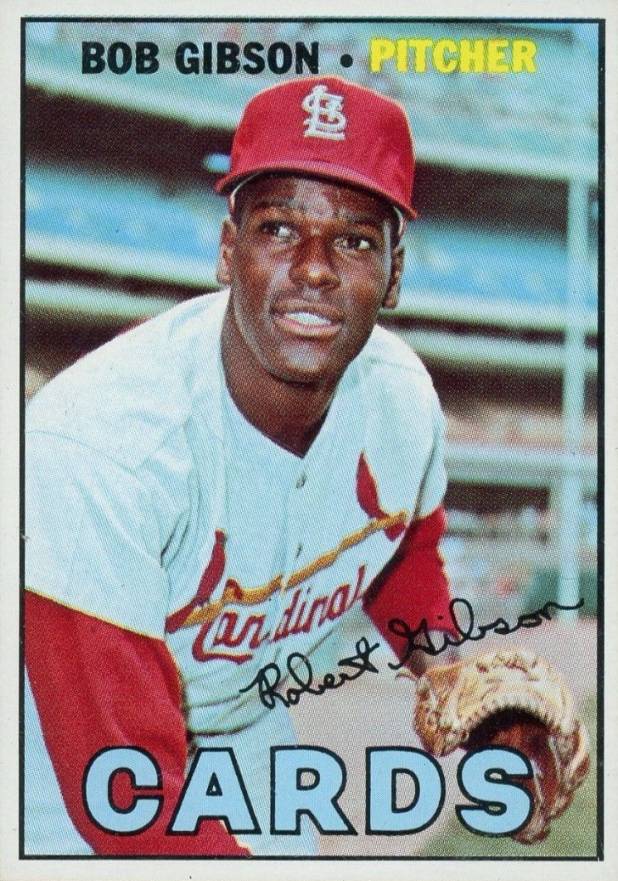 1967 Topps Bob Gibson #210 Baseball Card