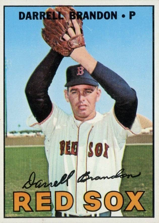 1967 Topps Darrell Brandon #117 Baseball Card