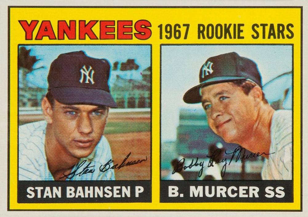 1967 Topps Yankees Rookies #93 Baseball Card