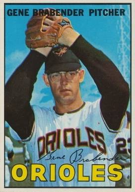 1967 Topps Gene Brabender #22 Baseball Card