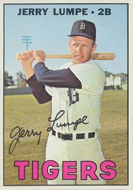 1967 Topps Jerry Lumpe #247 Baseball Card