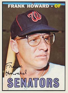 1967 Topps Frank Howard #255 Baseball Card