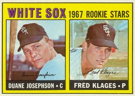 1967 Topps White Sox Rookies #373 Baseball Card