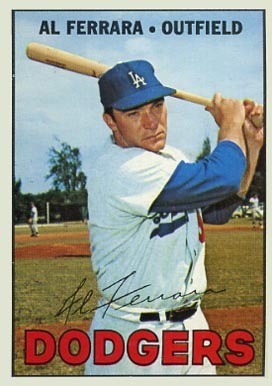 1967 Topps Al Ferrara #557 Baseball Card